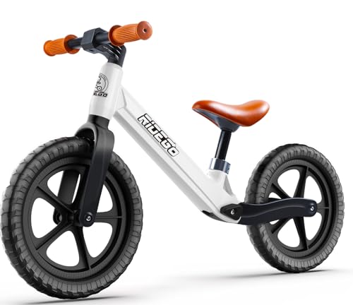 Ridego 12 Inch Balance Bike for Kids 2-4 Year Old,
