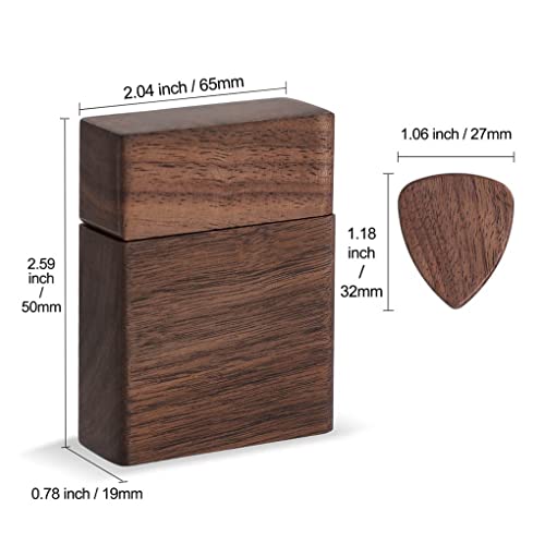 lmoikesz Support de médiator pour guitare acoustique Plectre en bois étui Portable remplacement d’instruments de musique… - Les Beatles, Paul McCartney, John Lennon, RIngo Starr, George Harrison lmoikesz Support de médiator pour guitare acoustique Plectre en bois étui Portable remplacement d'instruments de musique… – Image 7