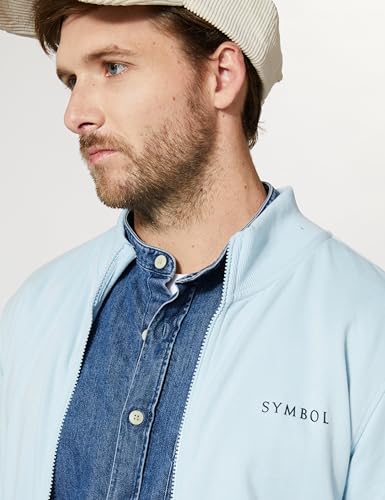 Image of Amazon Brand - Symbol Men's Cotton High Neck Sweatshirt