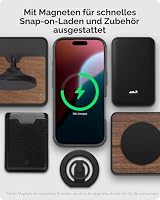 Mous für iPhone 16 Pro Max Hülle Kompatibel mit MagSafe - Limitless Walnuss - Stoßfest – Ansicht 6