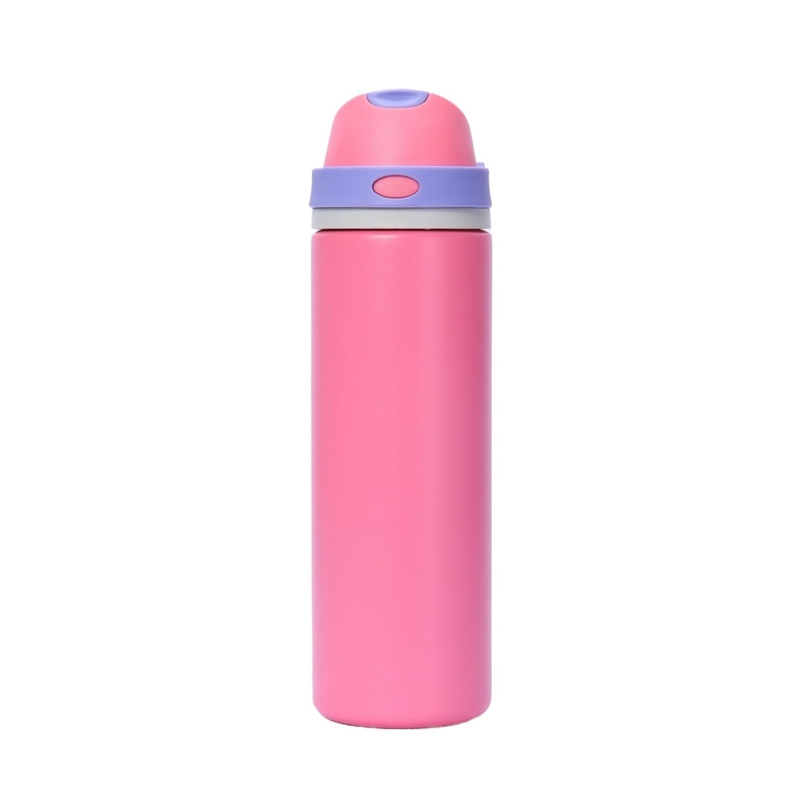 Tazze isolate in acciaio inossidabile Acqua sportiva portatile di grande capacità(750ml,Pink)