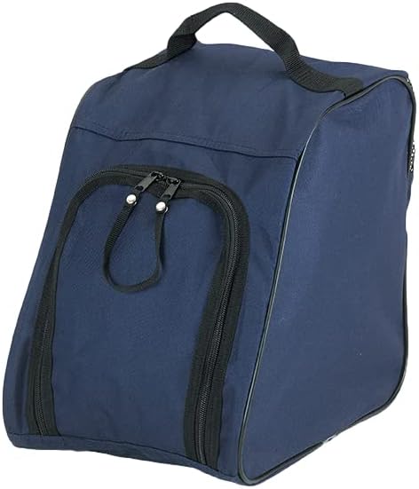 Heavy Duty Breathable Boot Bag Case Walking, Hiking, Work or Military Boots (Blue)