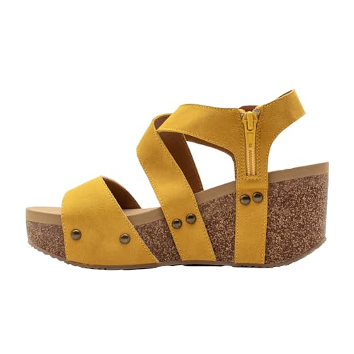 VOLATILE Women's Sunkissed Wedge Sandal3