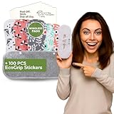 Sin alas – Compresas higiénicas lavables con adhesivo para flujo abundante (L+XL, x6) – Compresa reutilizable de algodón orgánico lavable a 95 °C – Cómoda, segura y sin fugas