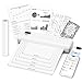 Rongta Portable Printer Wireless for Travel, F82 Bluetooth Inkless Thermal Printers for A4 Size 210x297mm, Compatible with Android iOS Phone Mac Windows Laptop for Office & Home (White)