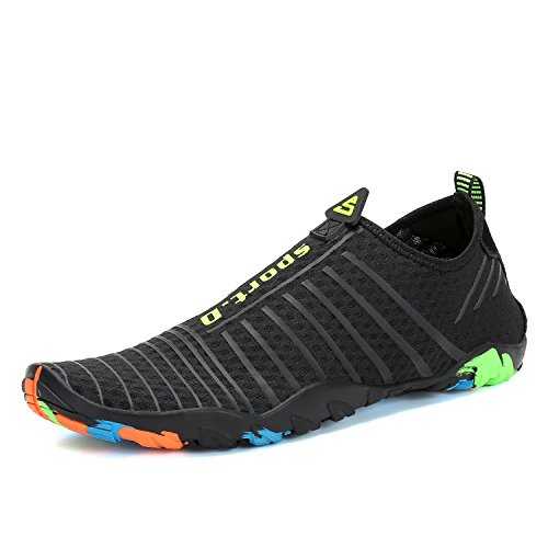 Mishansha Mens Womens Water Shoes Quick Dry Barefoot for Swim Diving Surf Aqua
