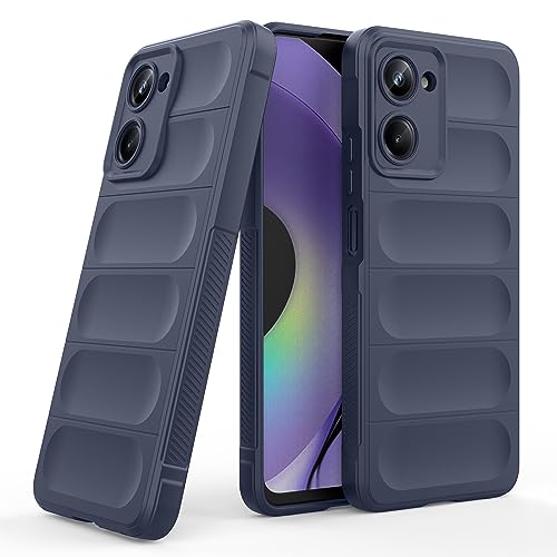 Image of amazon basics Back Case Cover for Vivo Y18e | Compatible for Vivo Y18e Back Cover | Liquid Silicon Magic Case with Camera Protection | Sapphire