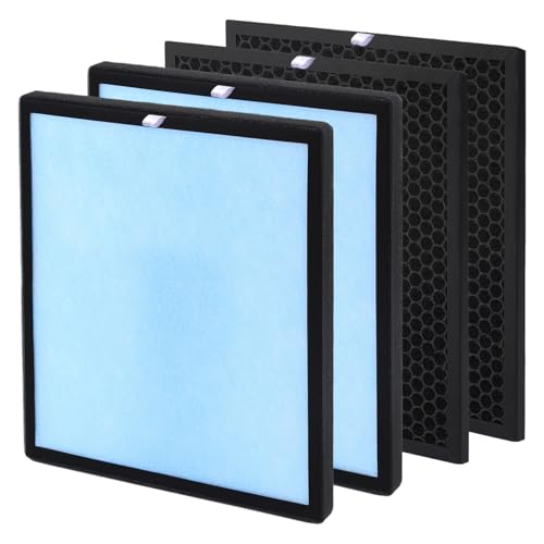 Filtre de rechange HSP001 purificateur air anti poussière lot de 2 blocs True HEPA