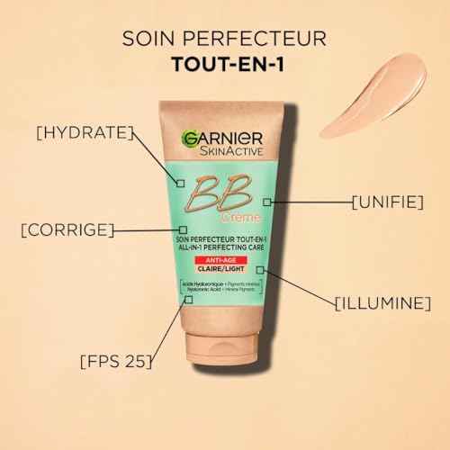 Garnier Bb Crème 5 En 1 Anti Âge Teinte Claire 50 Ml - vue 5