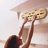 【Fácil de instalar】 El paquete contiene 6 tornillos (4 M4*70 mm y 2 M4*50 mm) y 6 tubos de expansión. Puedes instalarlos en diferentes lugares y alturas según tus necesidades.