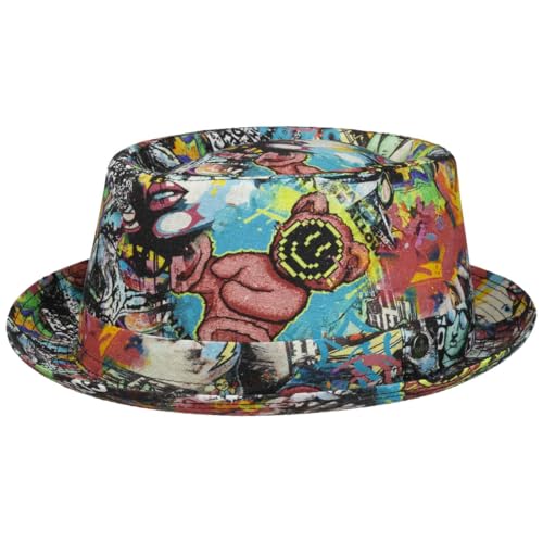 Chapeau Porkpie en Lin Leger Lierys pour Eviter la Chaleur d'Ete