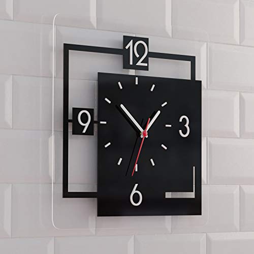 Relógio de parede moderno - Geometric Flow - 066