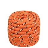 Cuerda de Barco Polipropileno Naranja 20 mm 50 m, LAPOOH Roll Drap, Cuerda Marina, Cuerda Tendedero, Cuerda Toldo Exterior, Cuerda De Lona, Cuerda Barco - 152686