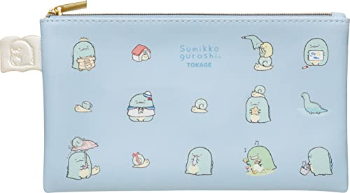 CA31405 すみっコぐらし 絵本アートコレクション フラットポーチ とかげ