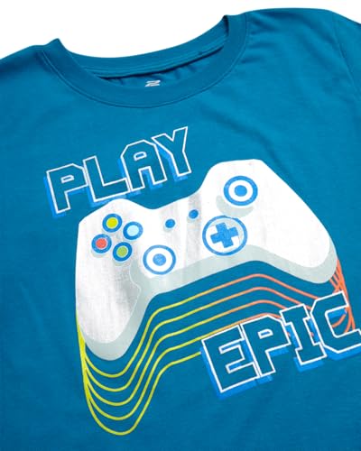 Pro Athlete Active Boys Short Sets - 3 Piece Performance Short Sleeve T-Shirt and Dry Fit Shorts - Boys Athletic Sets (8-16)3