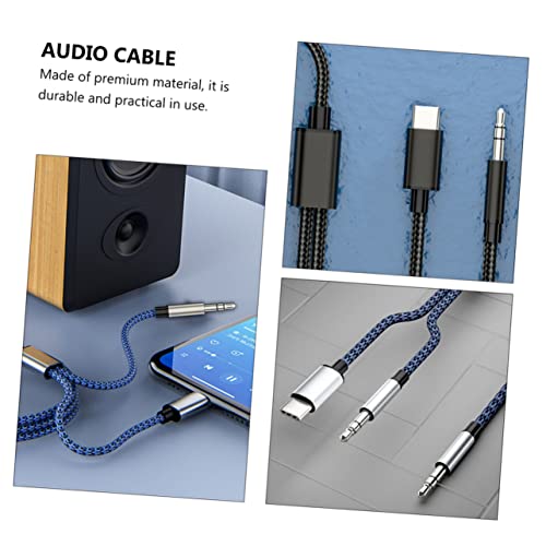 Cable de audio USB C para coche con convertidor de alta fidelidad acústica 5