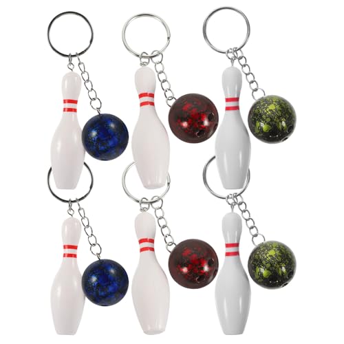 Porte-clés bowling colorés pour animer une fête sportive d'équipe