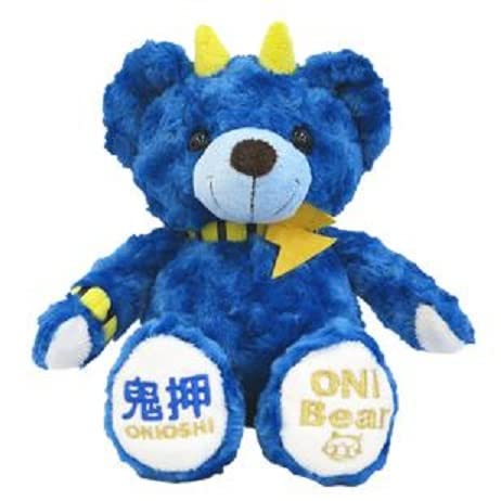 Amazon.co.jp: ご当地ベア 鬼押し青鬼ベア2 ぬいぐるみS 青おに