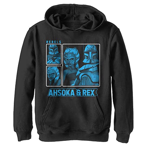 Sweat à capuche Ahsoka Rex pour enfant pull Star Wars garçon fille chaud
