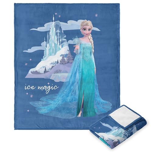 Disney Frozen, Ice Magic, Silk Touch Throw Blanket, 40 x 50 Inches by Northwest - Used condition - US$29.81
