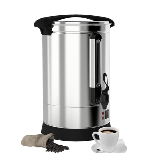 Commercial 100-Cup Stainless Steel Coffee Urn