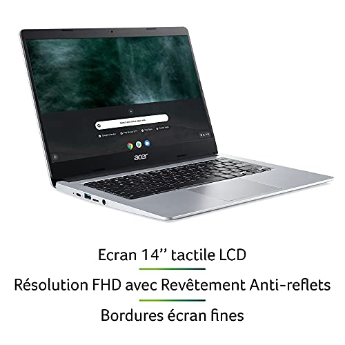 Acer Chromebook 314 CB314 1HT P2DF 14 Pentium N5030 8 Go RAM SSD - vue 3