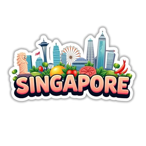 Image of Zesta Wooden Fridge Magnets Set | Refrigerator Decor Magnets for Kitchen | India Souvenir Fridge Magnet Collection | Wooden Magnet for Fridge Door Decoration (Singapore)