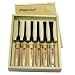 FLEXCUT Carving Tools, Mallet-Carving Chisels and Gouges for Woodworking, Starter Set of 6 (MC150)