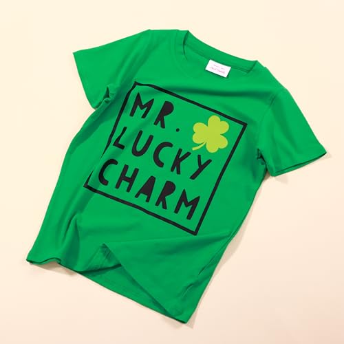 Image of Kids St. Patrick's Day Shirt Boys and Girls Green T-Shirt Clothing 4-12 Years