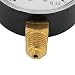 1/4 "NPT Manómetro de presión hidráulica de aire 0-6 bar Manómetro de...