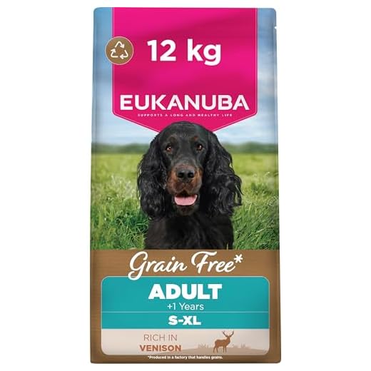 Eukanuba Grain Free Venison Dog Food 12KG
