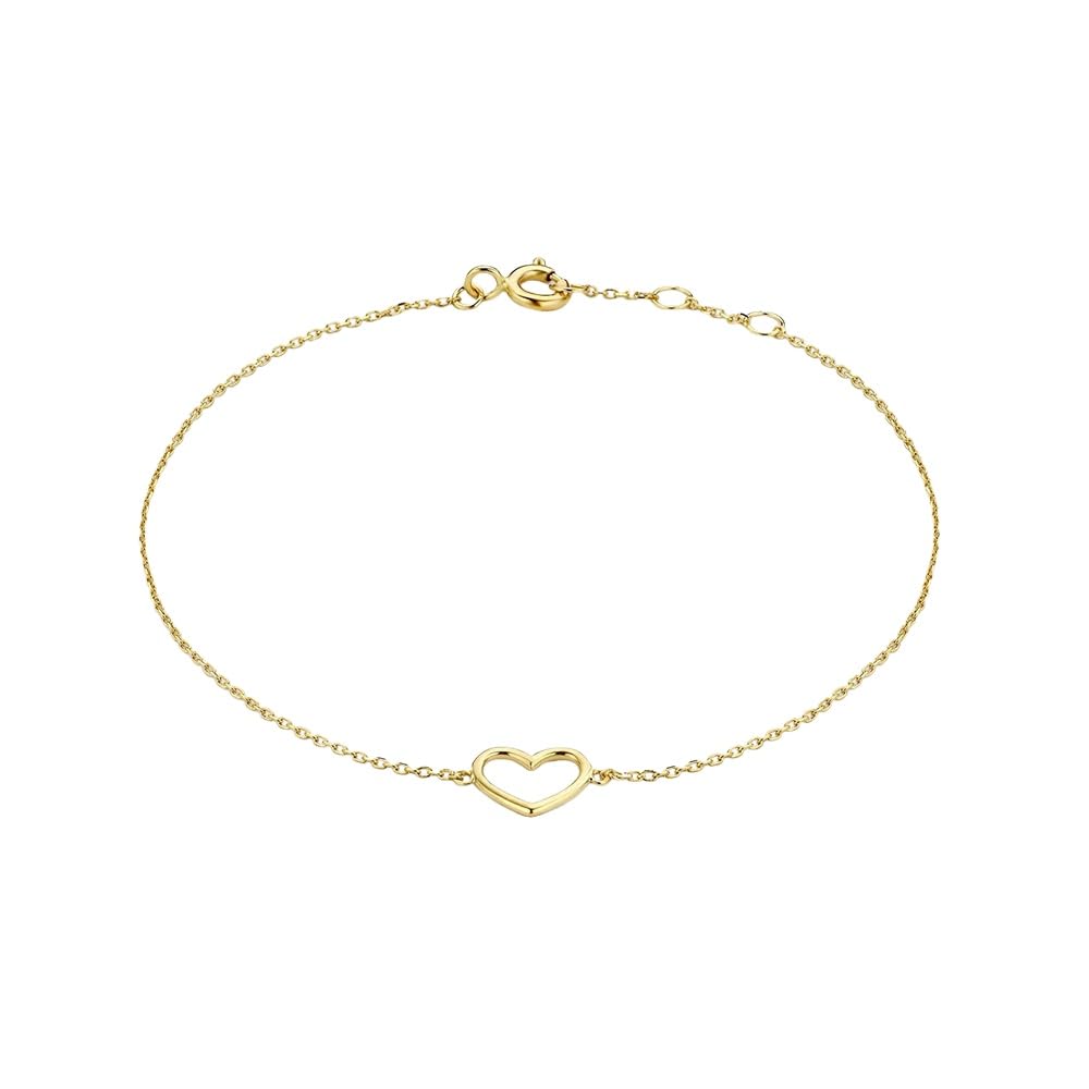 LYGXWJFC Bracciale Rigido in Argento Sterling, Chiusura a Molla Lusso Leggero di Fascia Alta S925 Argento Sterling Hollow Love Bracciale impilabile Versatile Lucido, Gioielli energetici per Le Donne