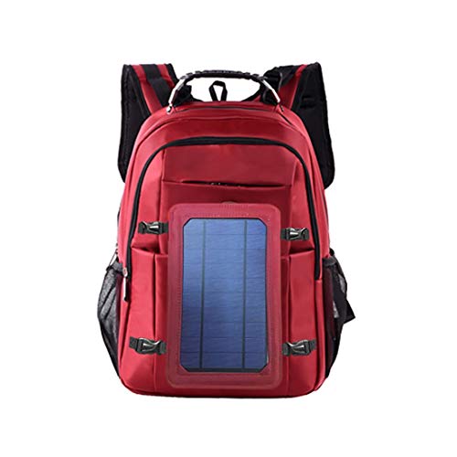 Preisvergleich Produktbild MMFXUE Solar-Panel Rucksackdiebstahlschutz, Wasserdicht, Outdoor Daypack Schulrucksack Laptop Rucksack Für Herren / Damenfür Den Außenbereich, Multifunktional, Für Reise / Schule / Arbeit