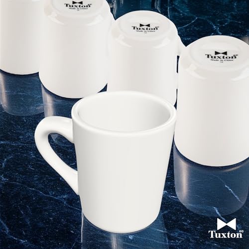 Mug Tiara Tuxton de cerámica vitrificada 8 oz pack 36 miniatura 4