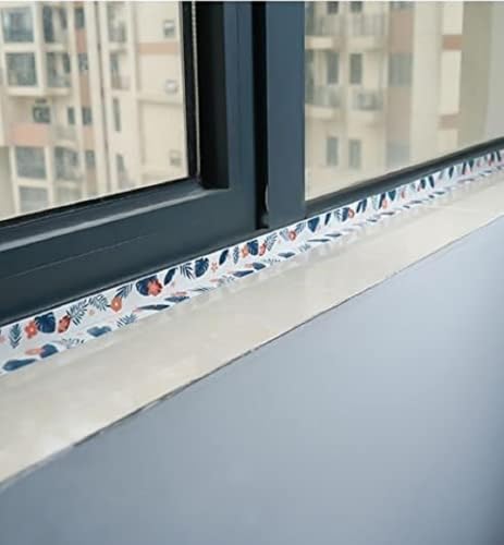Image of Transparent Self-Adhesive Caulk Tape - Waterproof, Oil-Proof Sealing Strip for Kitchen Sink, Bathroom Corners & Wall Joints - Flexible & Easy to Apply -1 pack