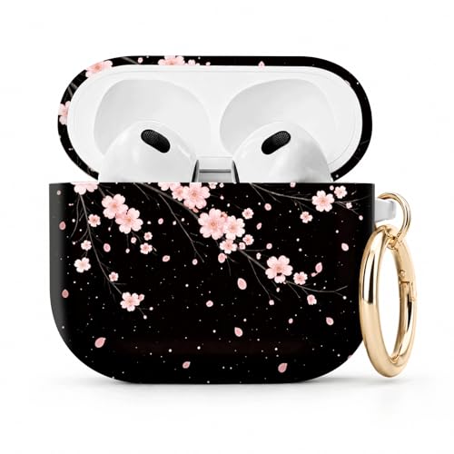 PLKTJOSA Airpod 4�P�[�X�Ή� TPU���킢���p�^�[���ی� �ϏՌ��� ���h�~�P�[�X �L�[�`�F�[�������O�t�� ���C�����X�[�d�Ή� (���s���N�t�����[)
