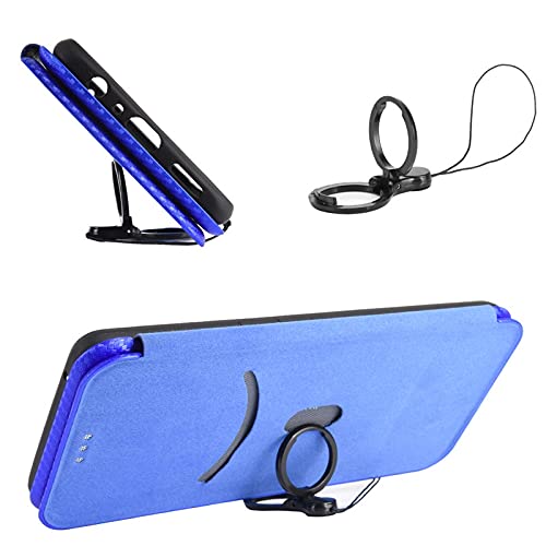 Capa do caso do telefone flip Para o caso Motorola Edge 30, fibra de carbono de luxo PU+TPU Caso híb