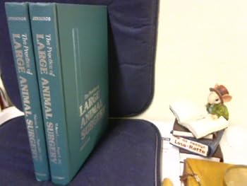 Hardcover Practice of Large Animal Surgery Book