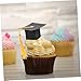 PERSELOSO 10pcs Graduation Dollhouse Accessories for Celebrating Academic Achievements Unique Decoration for Parties and Events Creative Graduation Supplies