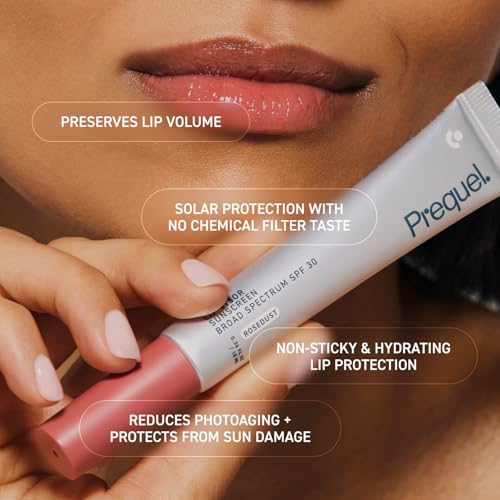 Prequel Skin Lip Visor, Tinted Lip Balm with SPF 30 PA+++. Rosedust, Mint Flavor, Rosy Nude Shade with Non-Sticky Finish – Moisturizing Semi Gloss Balm Sunscreen for Daily Use - 2 Pack - Image 6