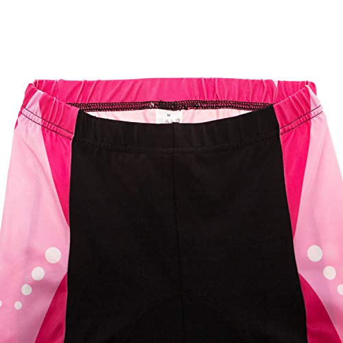 Conjunto de camisa de ciclismo feminino para ciclismo shorts - confortável, respirável e de secagem