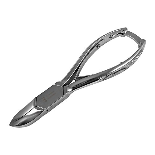 Pince à ongles pédicure double ressort EKS de 14 cm à haute précision de coupe