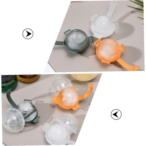 12 piezas molde de bola de hielo redondo plástico miniatura 3