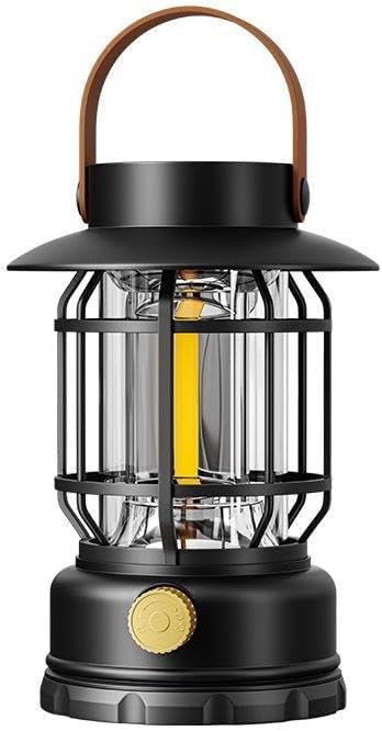 Portable Outdoor Camping and Car Emergency Rechargeable Solar Lantern Multifunctional Camping Lantern