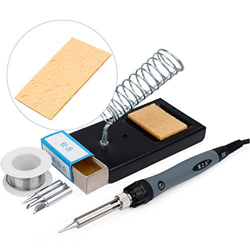 Image of 20Pcs Yellow Replacement Soldering Sponge,50mm x 35mm Rectangle Solder Tip Cleaning Spong Soldering Iron Cleaning Sponge for Soldering Tips (1.96 x 1.38 Inch,Rectangle)