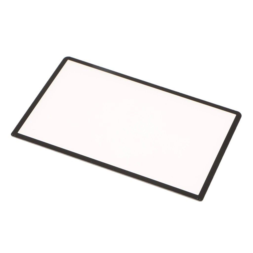 Cubierta de lente de pantalla superior de plástico, compatible con Nintendo NEW 3DS