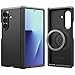 Spigen Tough Armor Pro MagFit Phone Case for Samsung Galaxy Z Fold 7, Compatible with MagSafe Accessories - Black