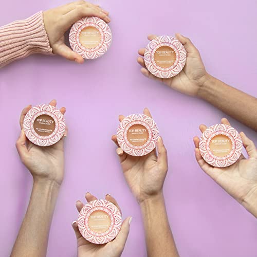 Pó Compacto Top Beauty 01 10 Gr, Top Beauty