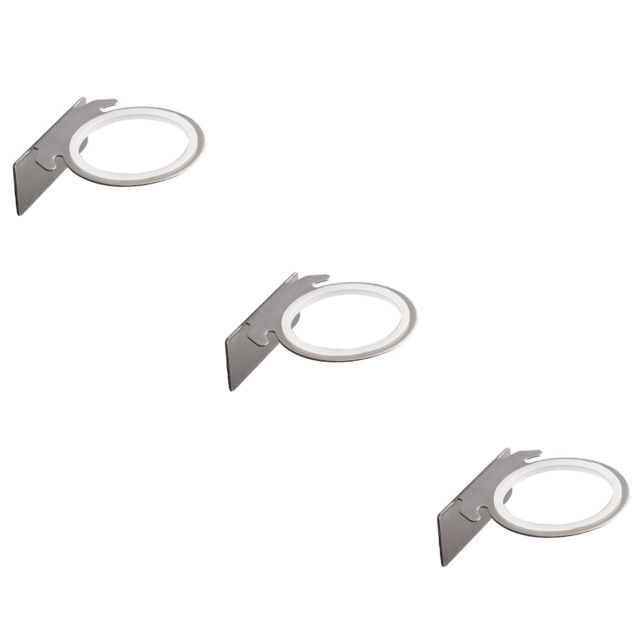 MAGICLULU 3 Pezzi Supporto Per Asciugacapelli Supporto Da Parete Supporto Per Asciugacapelli Antiruggine Per Bagno Facile Da Installare