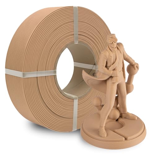 Image of Polymaker Panchroma Matte PLA Filament 1.75mm Refill 1kg, Wood Brown